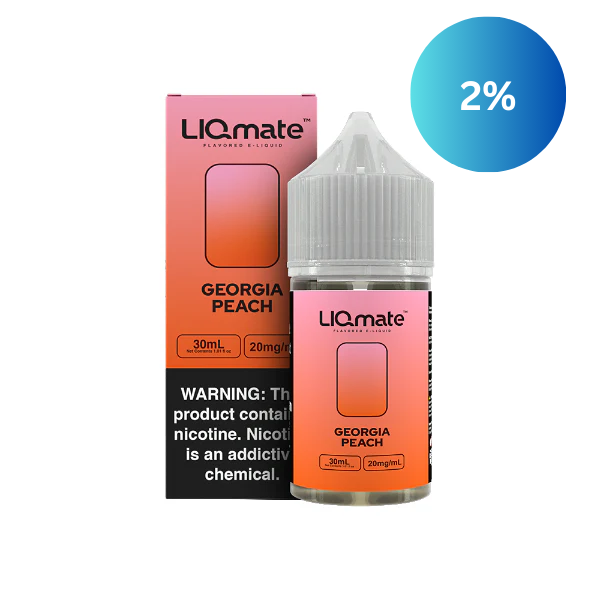 LIQmateリキッド　ジョージアピーチ味　30ml　2%