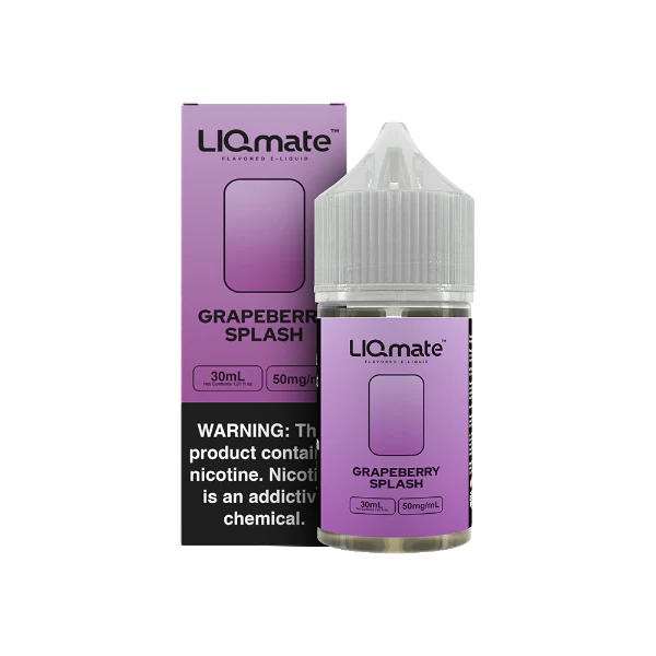 LIQmateリキッド　グレープベリースプラッシュ味　30ml　5%