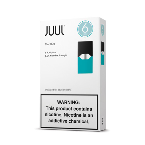 JUULpod　メンソール味　6pod入り　5%