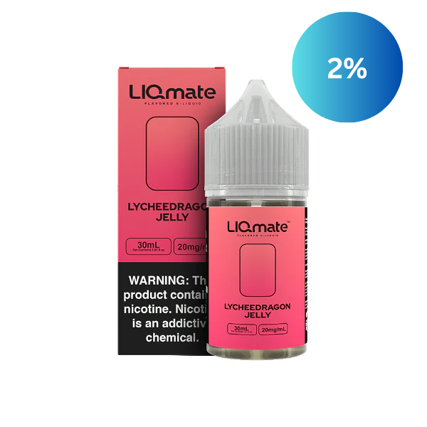 LIQmateリキッド　ライチドラゴンゼリー味　30ml　2%