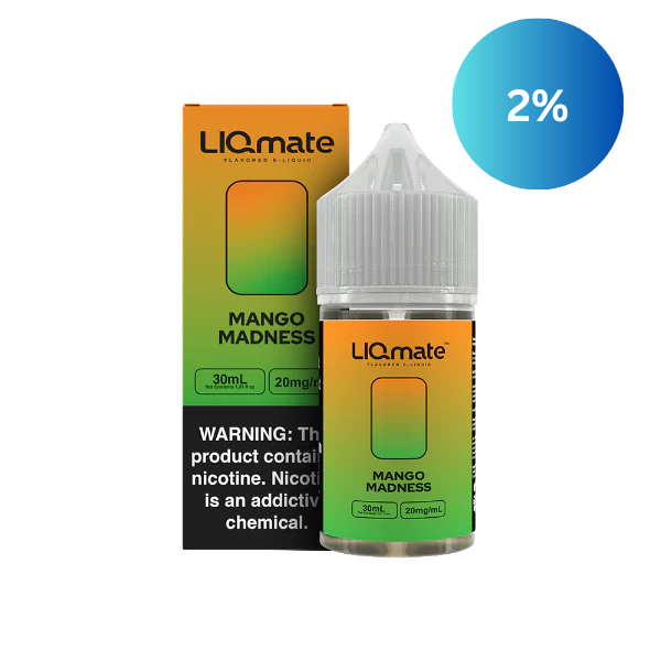 LIQmateリキッド　マンゴーマッドネス味　30ml　2%