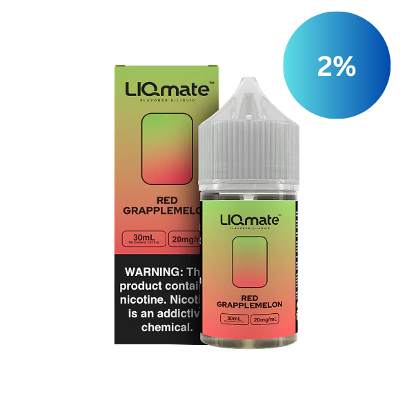 LIQmateリキッド　レッドグラップルメロン味　30ml　2%