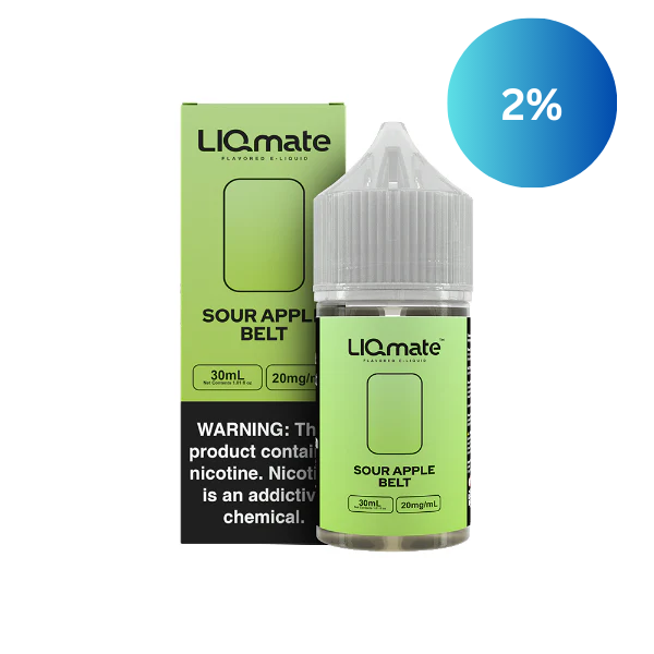 LIQmateリキッド　サワーアップルベルト味　30ml　2%