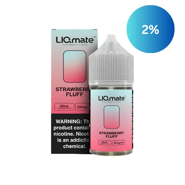 LIQmateリキッド　ストロベリーフラフ味　30ml　2%