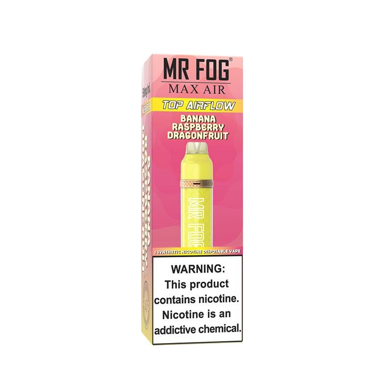 Mr Fog Max Air　バナナラズベリードランゴンフルーツ　5.0%