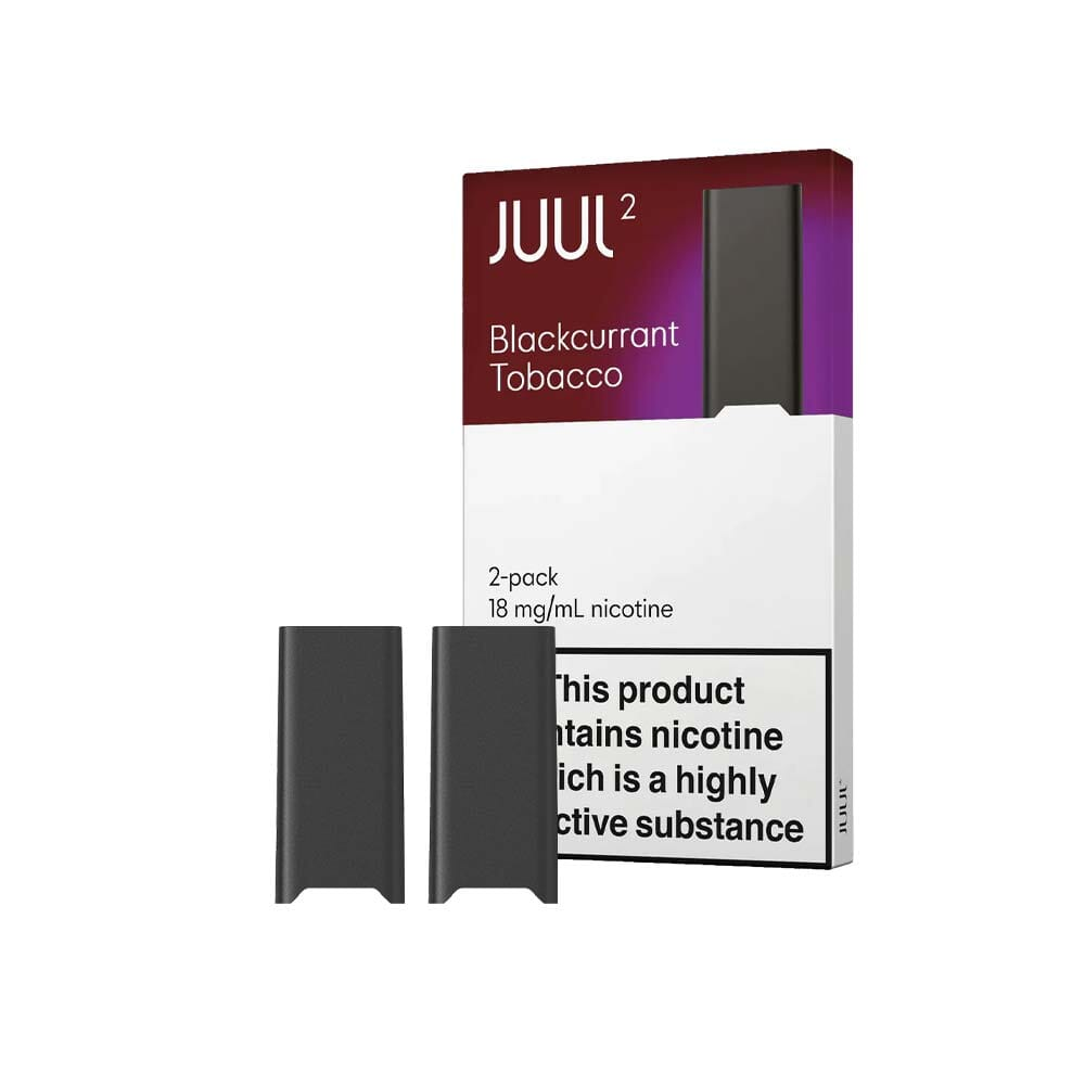 JUUL2 pod　  ブラックカレントタバコ味　2pod入り　1.8%